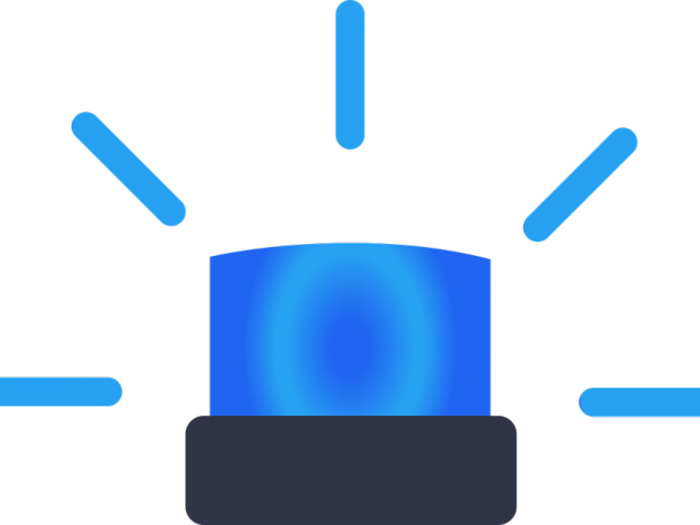 Emergency Clipart Siren (640x480), Png Download