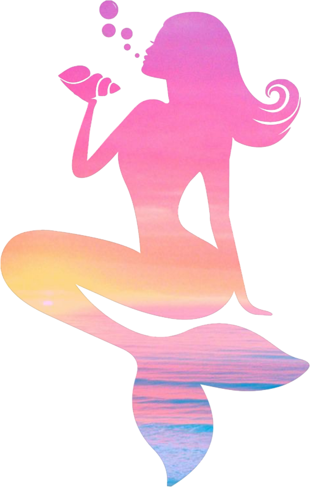 Mermaid Clipart Siren Mermaid On Sea Shell Free Transparent Png