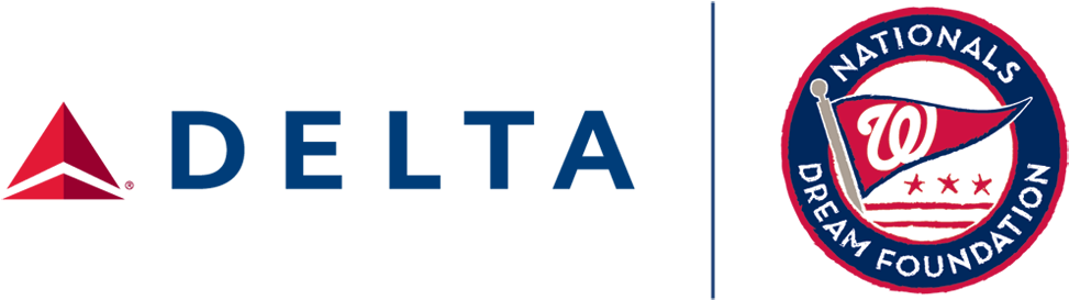 Delta Dream Grants Are Awarded Annually To Nonprofits - Washington Nationals Dream Foundation (990x294), Png Download