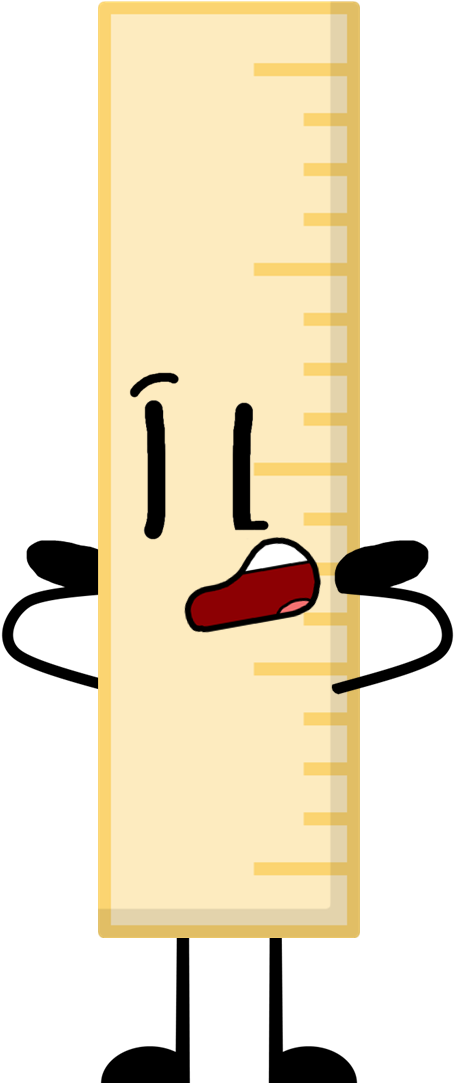 Ruler Pose - Kilobyte (466x1089), Png Download