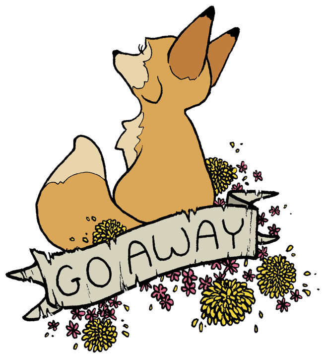 Eglads - Rude Foxes (696x759), Png Download