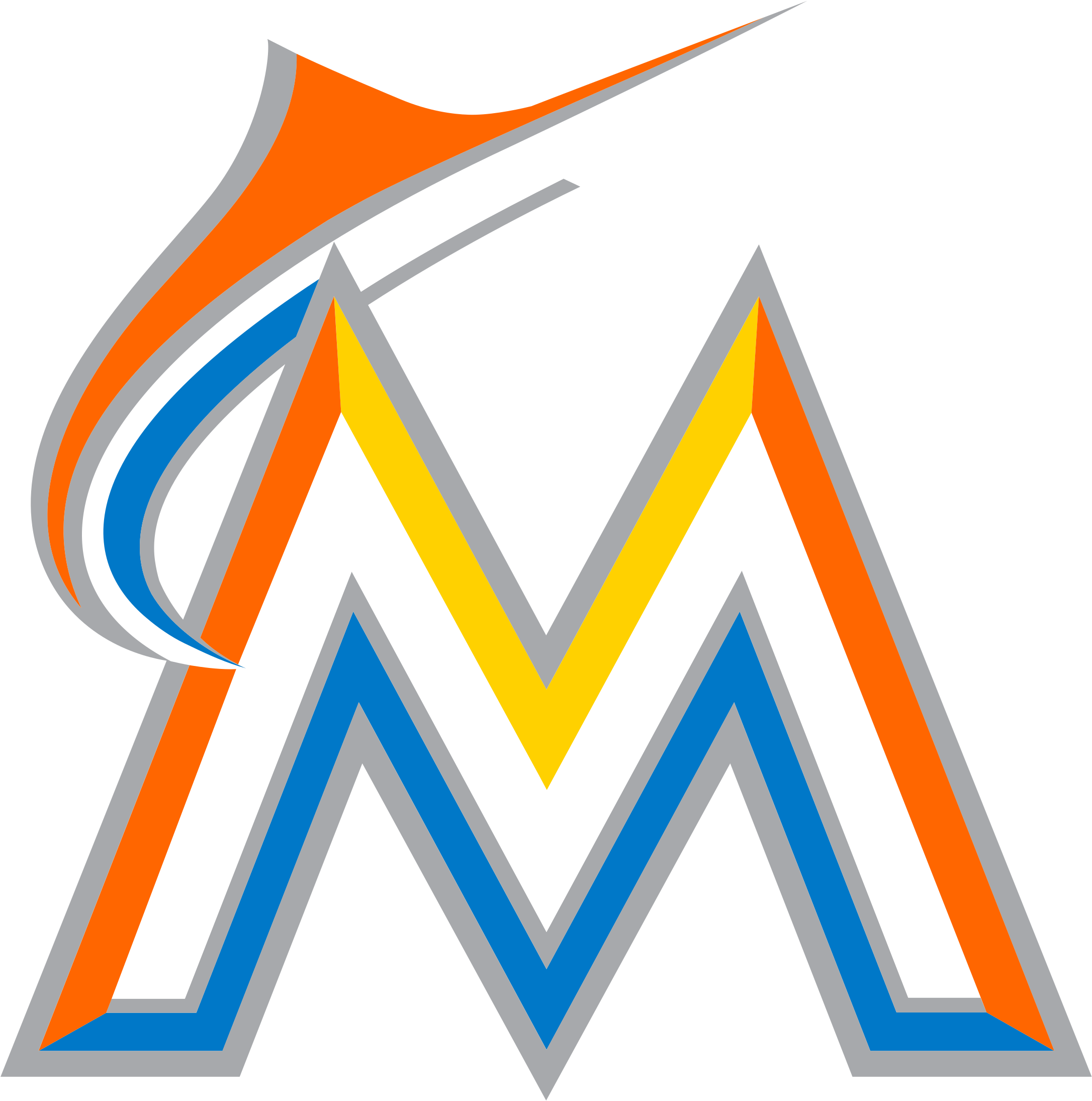 Miami Marlins - Florida Marlins (1200x1208), Png Download