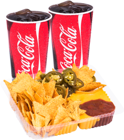 Nachos Double Offer - Coca Cola Cool Can 10 12/230v Kleinkühlschrank (510x510), Png Download