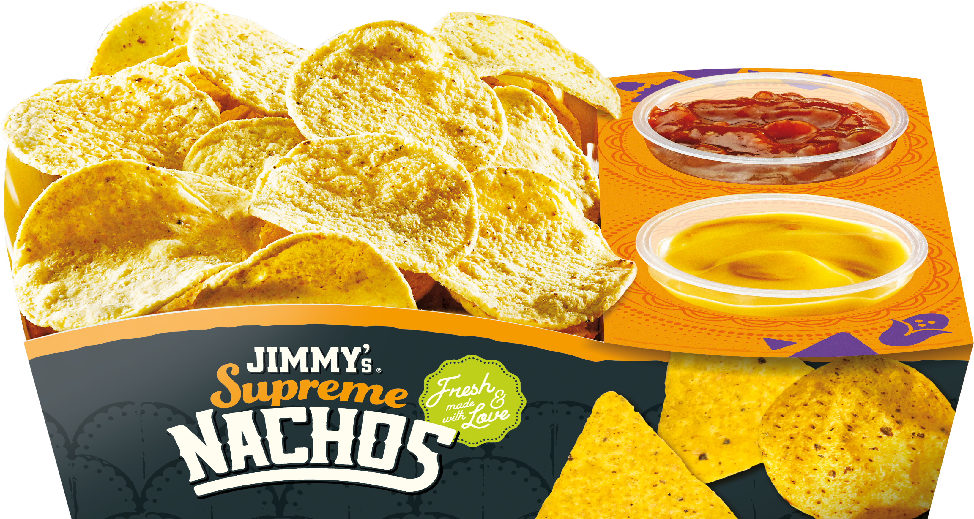 Nacho Tray Grande - Nachos Bioscoop (3336x1942), Png Download