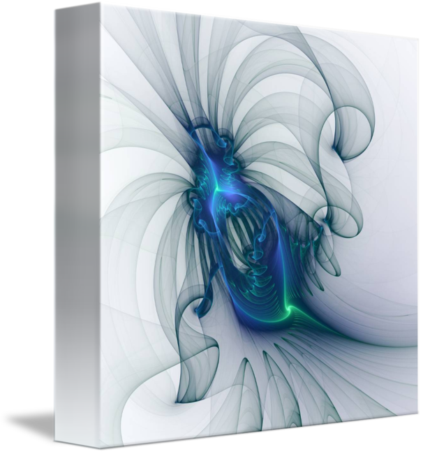 "abstract Blue Insect" By Gabiw Art - Illustration (606x650), Png Download
