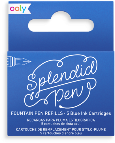 Splendid Fountain Pen Ink Refills - International Arrivals Handwritting Fountain Pen (132-075) (600x600), Png Download