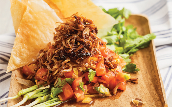 Adobo Nachos - Philippine Adobo (1178x428), Png Download