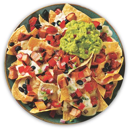 Nachos - California-style Pizza (560x560), Png Download