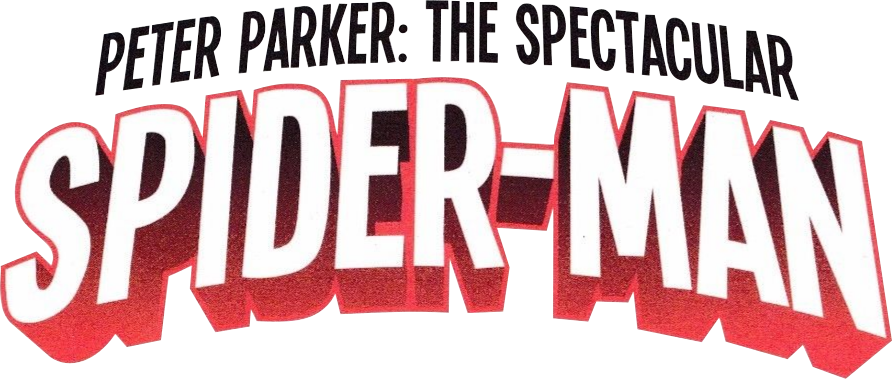 Peter Parker The Spectacular Spider Man - Peter Parker Spectacular Spider Man Logo (892x379), Png Download