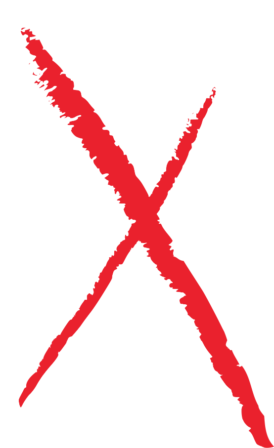 Red X Mark Transparent Free Transparent Png Download Pngkey