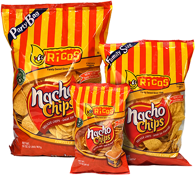 Ricos Round Nacho Chips 32 Oz (pack Z) (424x424), Png Download