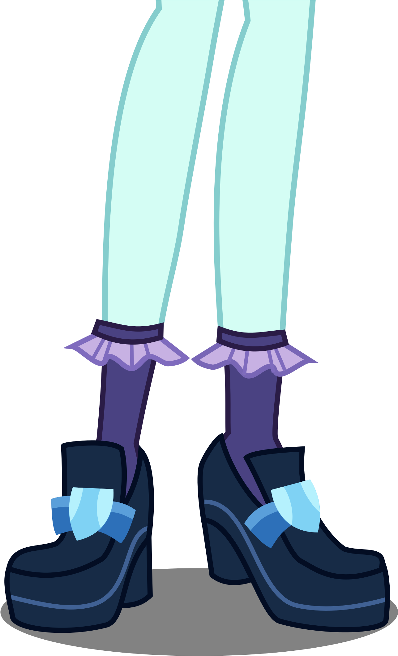 Sunny Flare's Shoes 3 - Applejack Equestria Girls Crystal Prep (1440x2118), Png Download