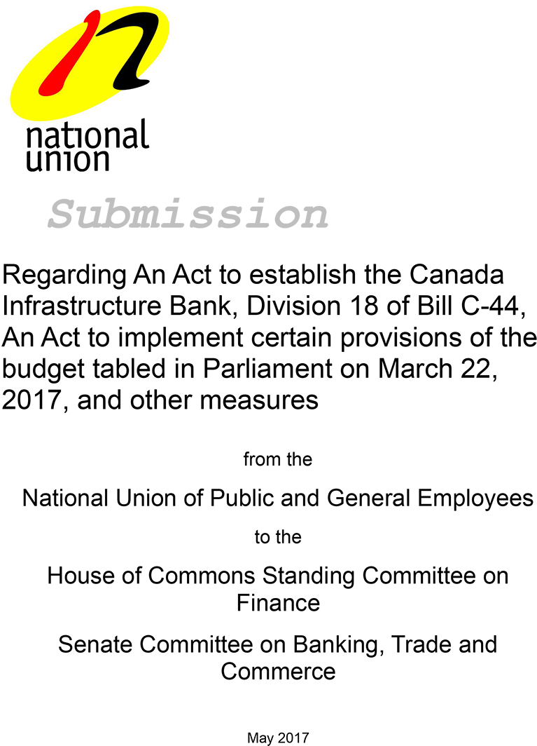 Nupge Submission On Bill C44 May 19 2017-1 - Nupge (900x1069), Png Download