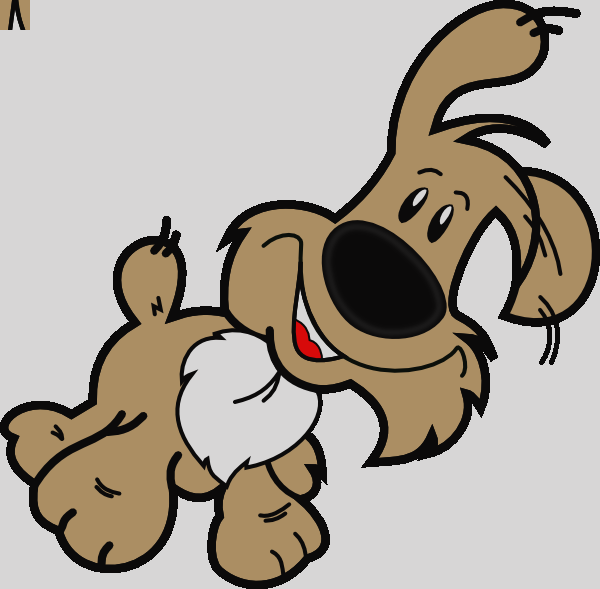 Puppy Clipart Png Transparent Dog Clipart - Funny Dog Clipart (600x589), Png Download