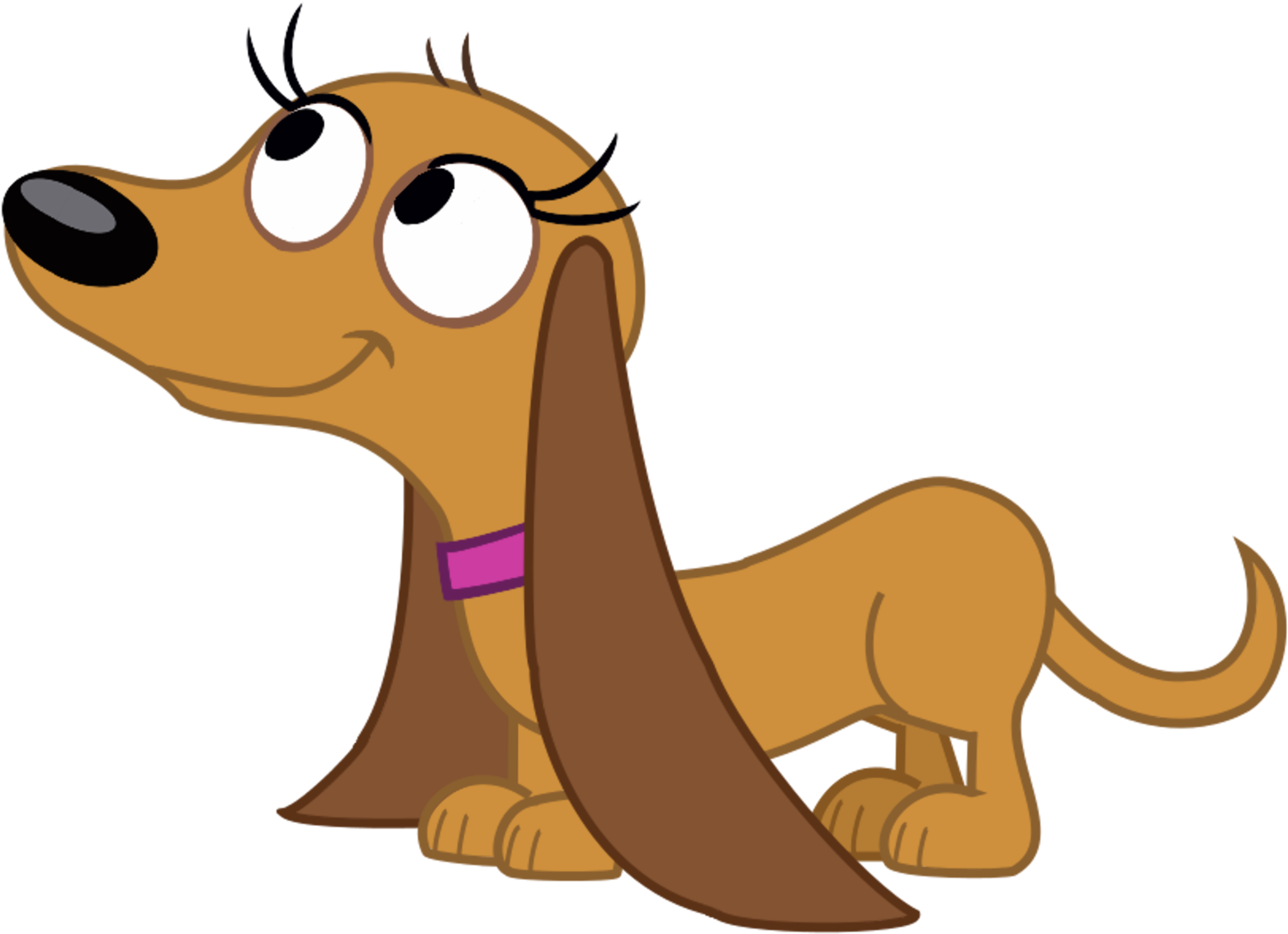 Beagle Clipart Puppie Cute Borders - Pound Puppies Sausage Dog (1600x1175), Png Download