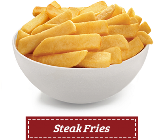 Steak - Steak Fries (420x336), Png Download
