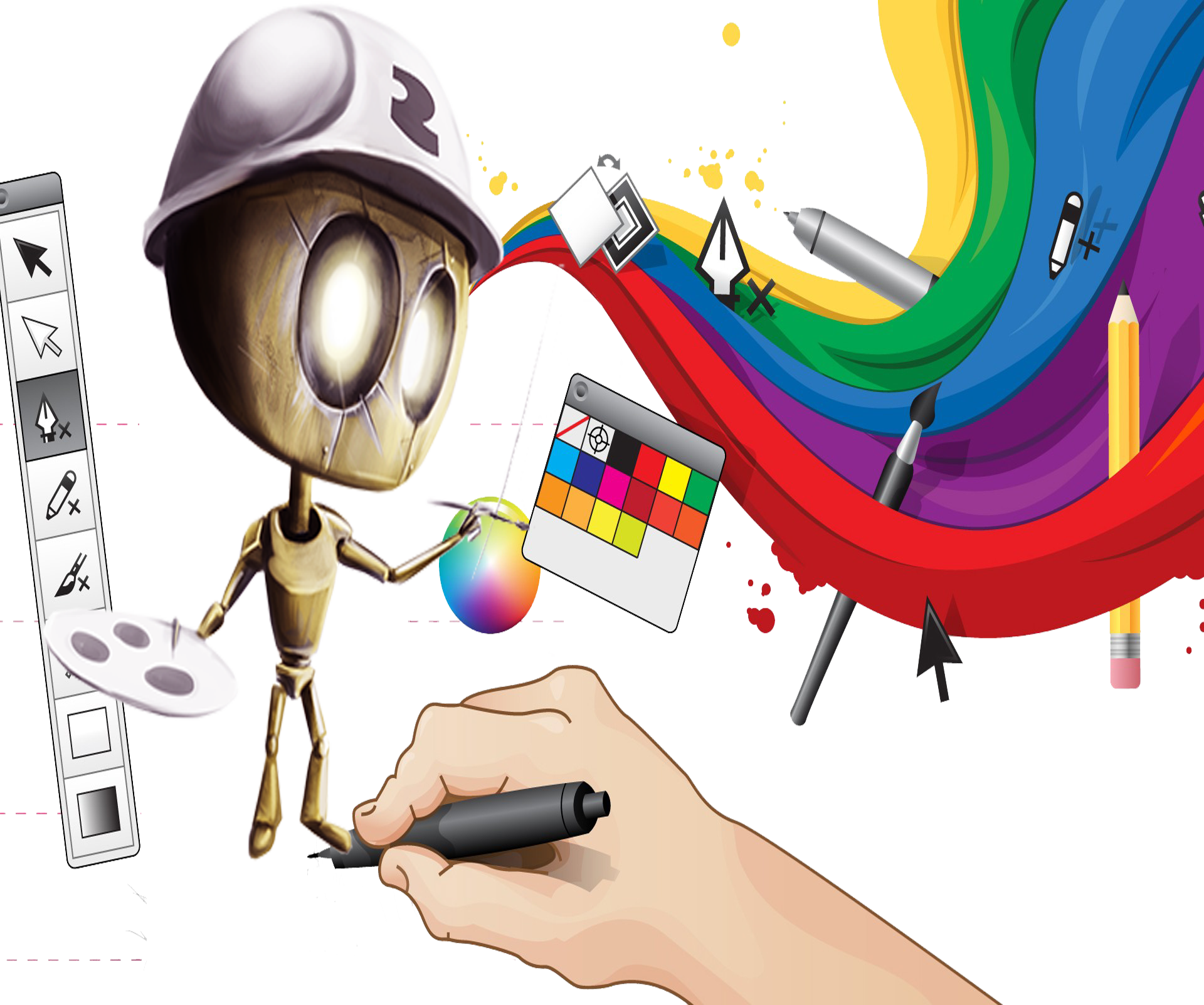 Grapgic-design - Illustrator Cs6 & Cc (1920x1602), Png Download
