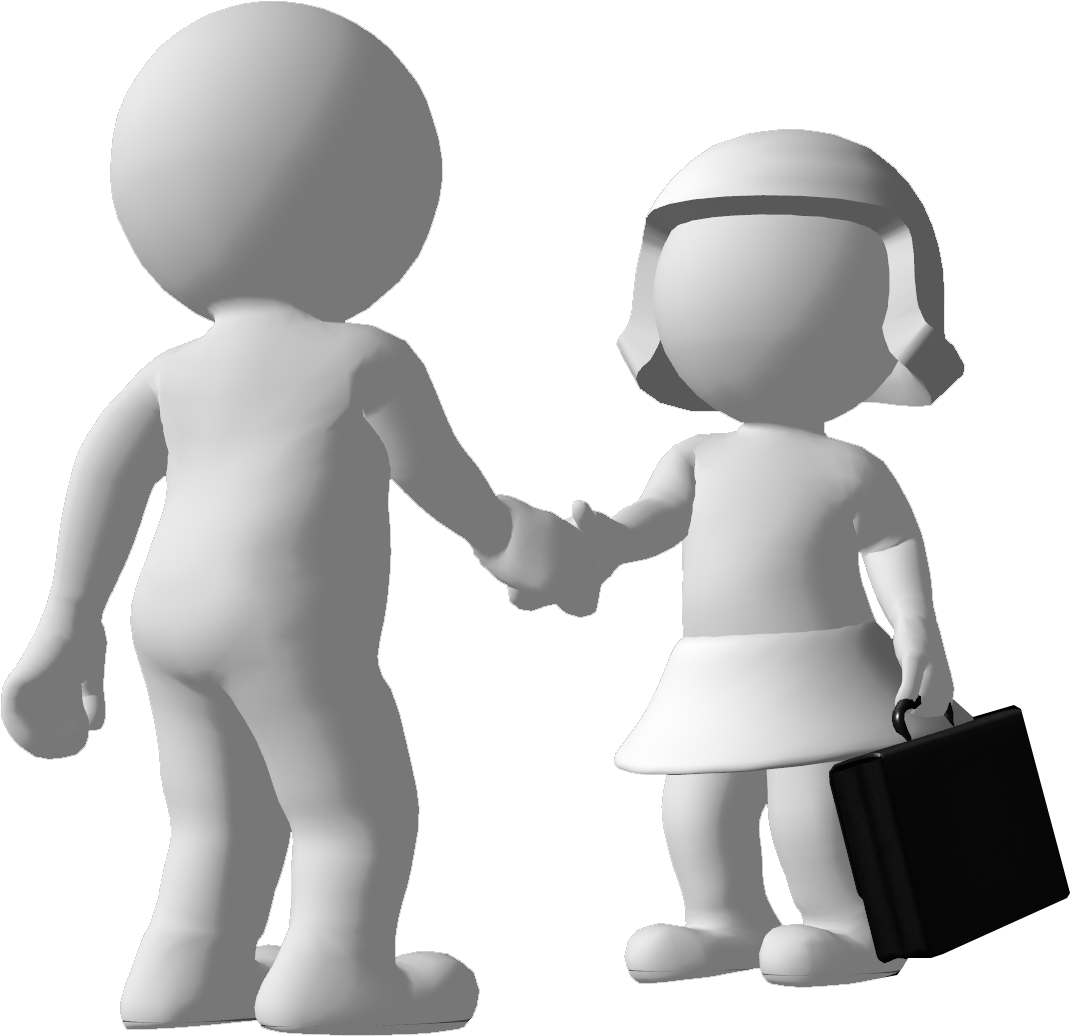 Satisfied With Your Long Term Word Of Mouth Cash Flow - Shake Hand 3d Png (1500x1500), Png Download