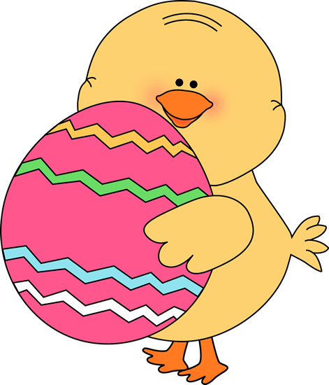 Easter Chick Clip Art - Easter Clipart (471x550), Png Download