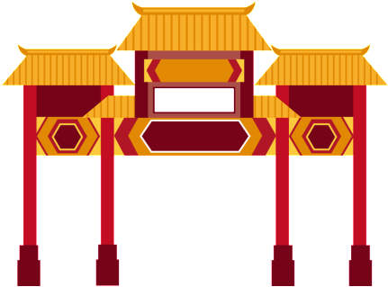 Antique Wind Gate Cut And Stick Wind - Architecture (650x650), Png Download