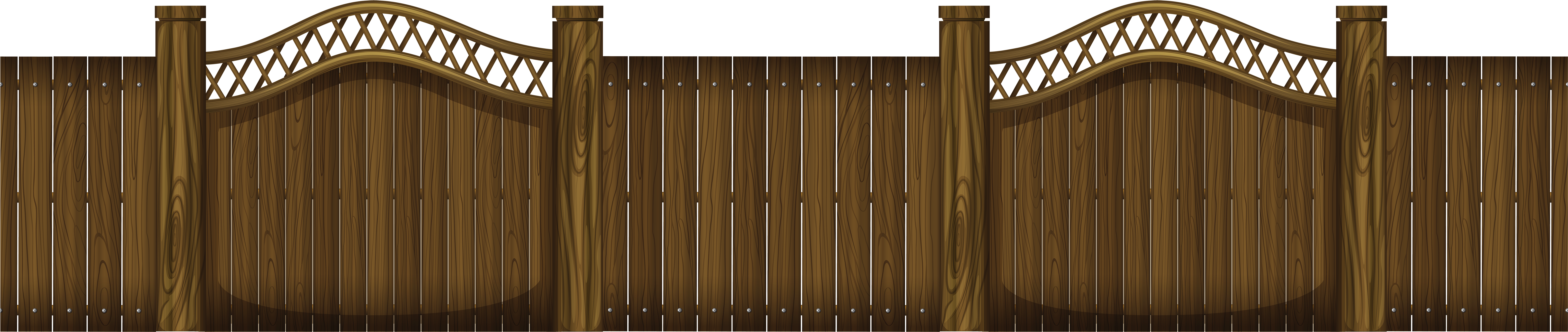 19 Wooden Gate Png Black And White Stock Huge Freebie - Gate Clipart Bw Png (8000x1771), Png Download