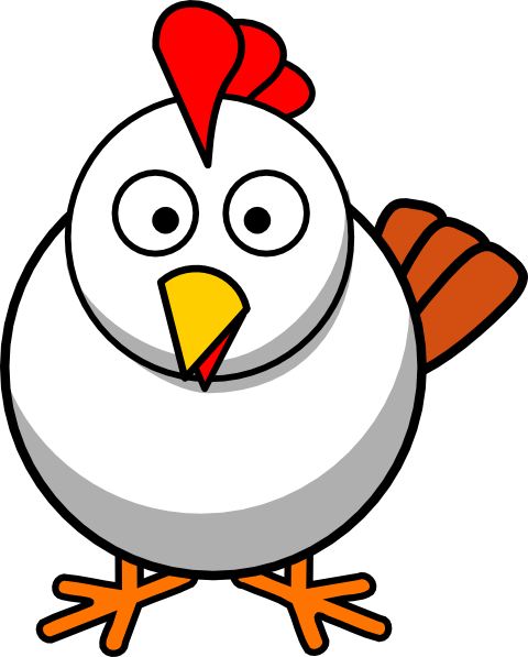 Chick Transparent Cartoon Jpg Transparent Stock - Cartoon Chicken (480x597), Png Download