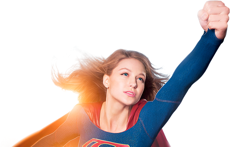 Supergirl Png Transparent - Supergirl Adult Costume Kara Danvers Cosplay Dress (794x484), Png Download
