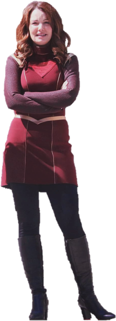 Banshee Supergirl Png Picture Library Stock - Alura Zor El Png (519x1122), Png Download