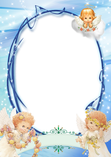 Christening Frames Free Download (424x600), Png Download