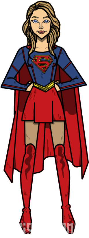 Supergirl Clipart Rebirth - Television (600x900), Png Download