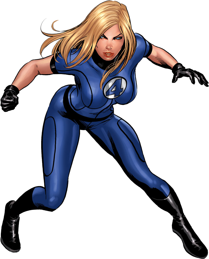Invisible Woman Clipart Catwoman - Invisible Woman Hd Comics (771x941), Png Download
