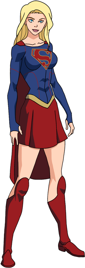 Fan Art Supergirltv Contentfan - Cartoon (725x1111), Png Download