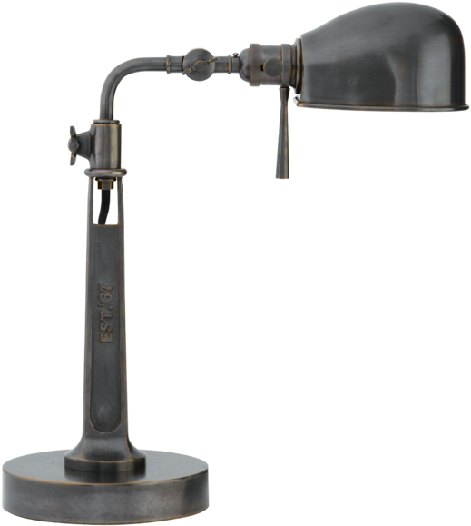 '67 Boom Arm Task Lamp - Rl '67 Boom-arm Task Lamp - Bronze - Ralph Lauren Home (600x600), Png Download
