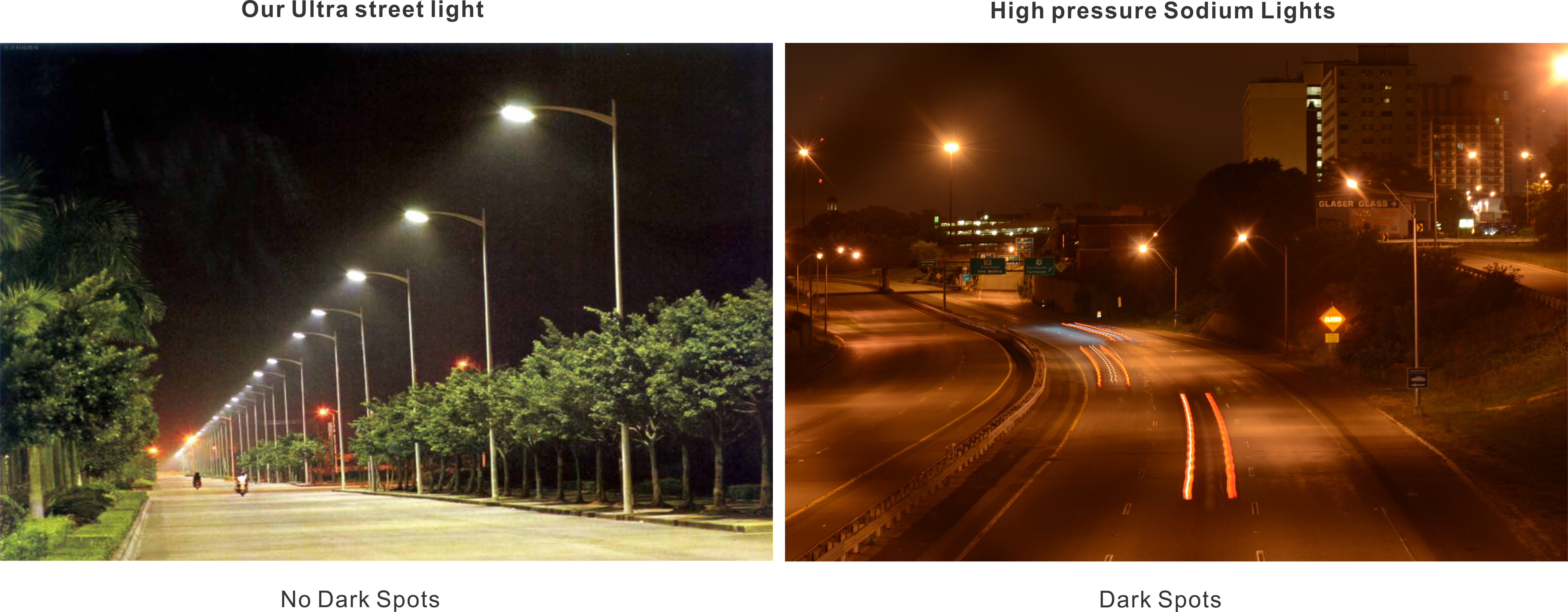 Street Light Led Cheme - D'mak 24w Led Cool Day Light Street Light (6831x2666), Png Download
