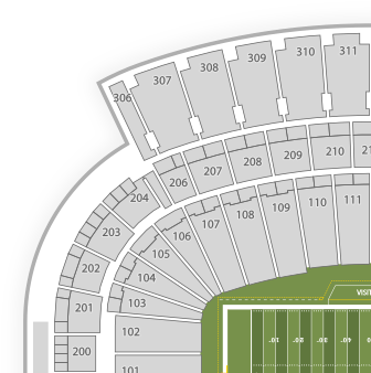 Seat Number Michigan Stadium Map