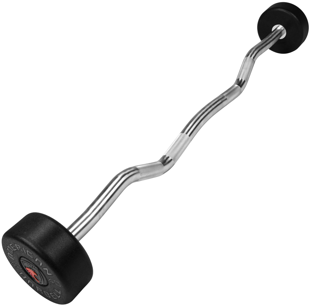 American Barbell Fixed Barbells (989x975), Png Download