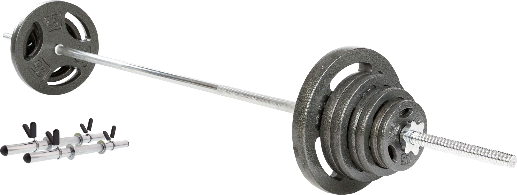 Barbell Png File - 135lb Barbell (2000x755), Png Download