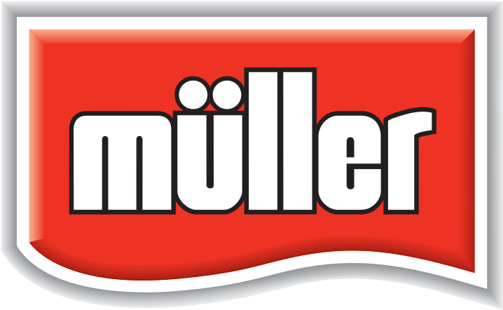File - Mueller-logo - Svg - Müller Milk & Ingredients (800x473), Png Download