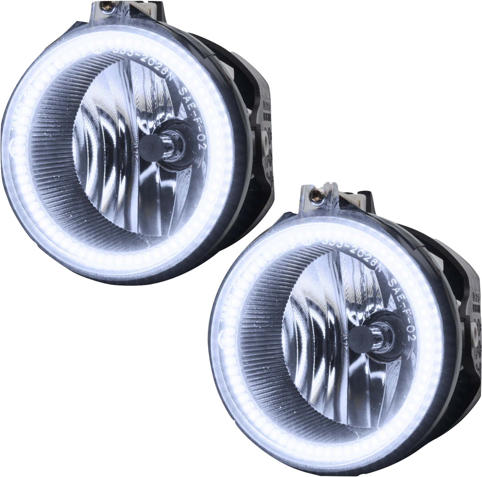 Pre-assembled Plasma Jeep Halo Lights - Oracle Lighting 7074-030: Oracle Lighting Auxiliary (1533x1519), Png Download