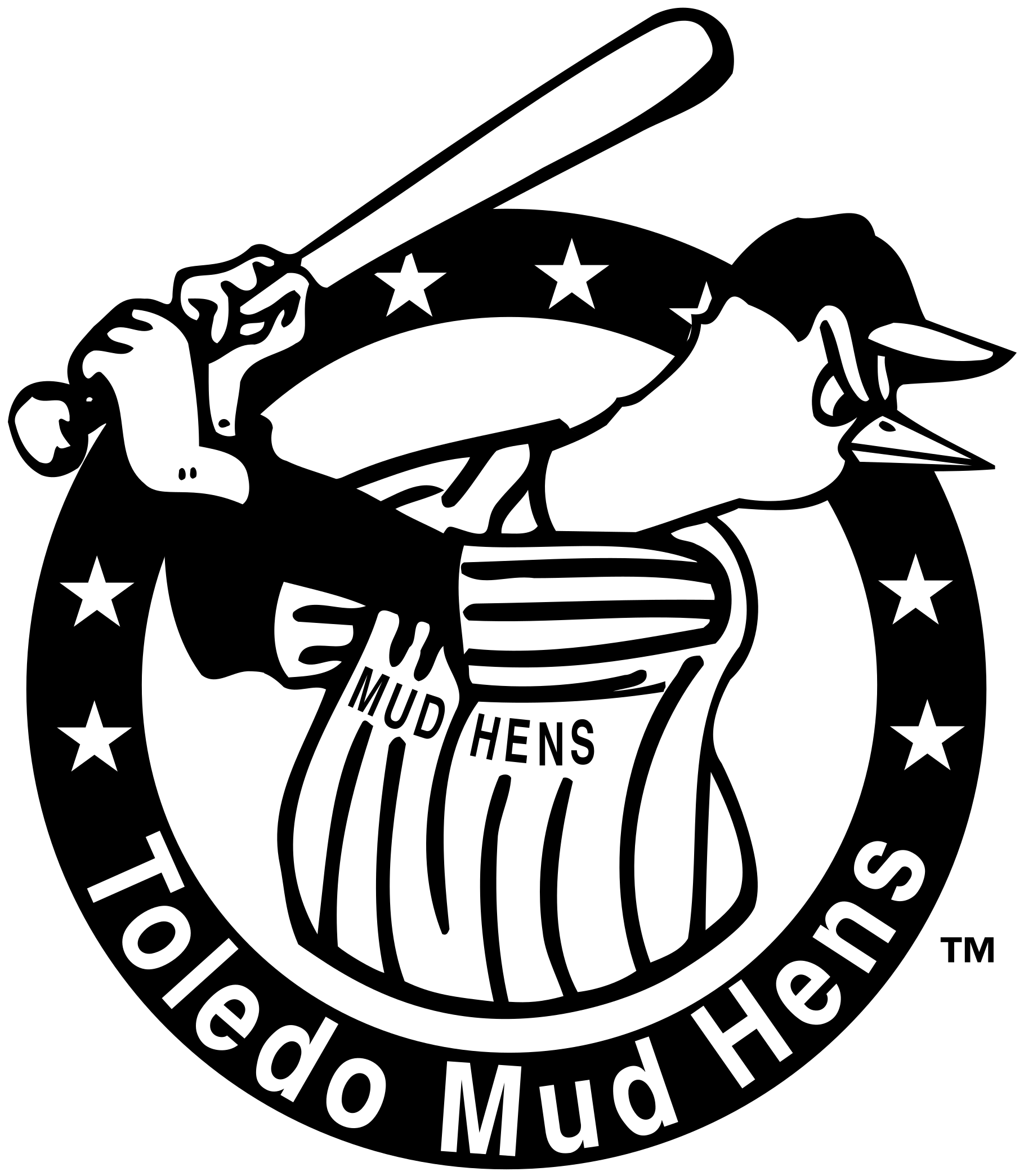 Mud Clipart Svg - 2005 Toledo Mud Hens (2400x2400), Png Download