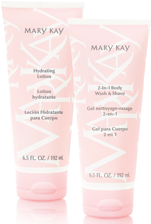 Mary Kay Body Wash And Lotion (345x460), Png Download