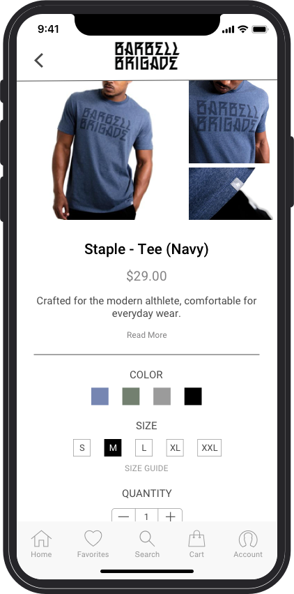 Product Screen - Shopping Cart (422x851), Png Download