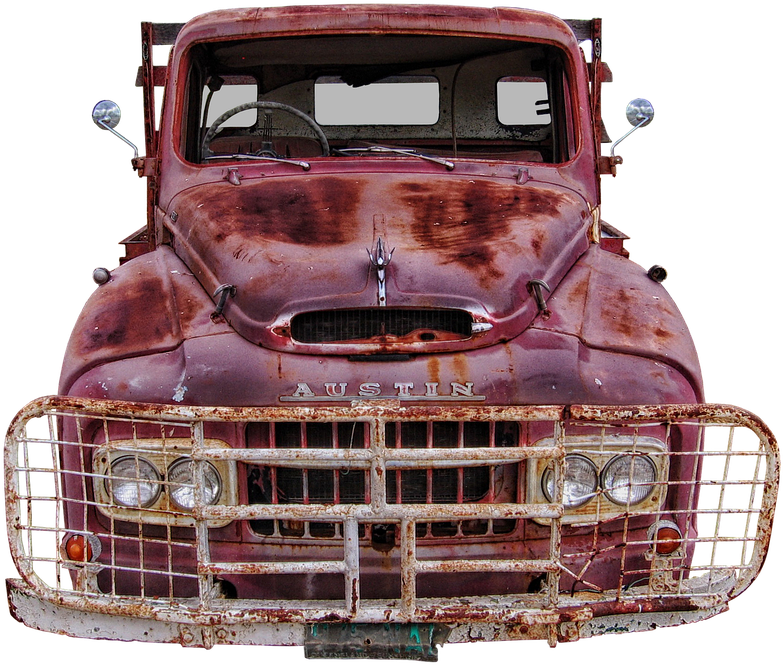 Austin, Truck, Old, Vintage Car, Usa - Studebaker Transtar (433x340), Png Download