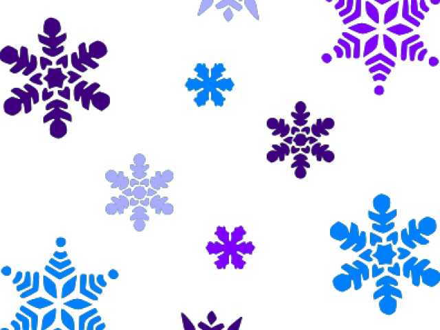 Black And White Clipart Png Snowflake (640x480), Png Download