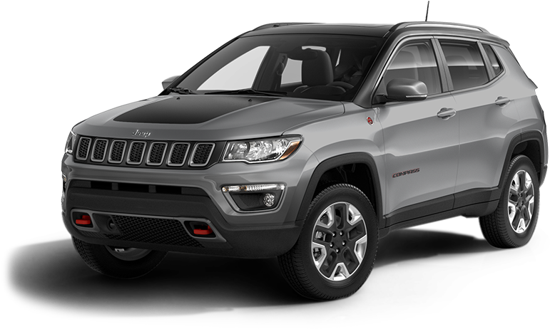 2018 Jeep Compass Orange (800x507), Png Download