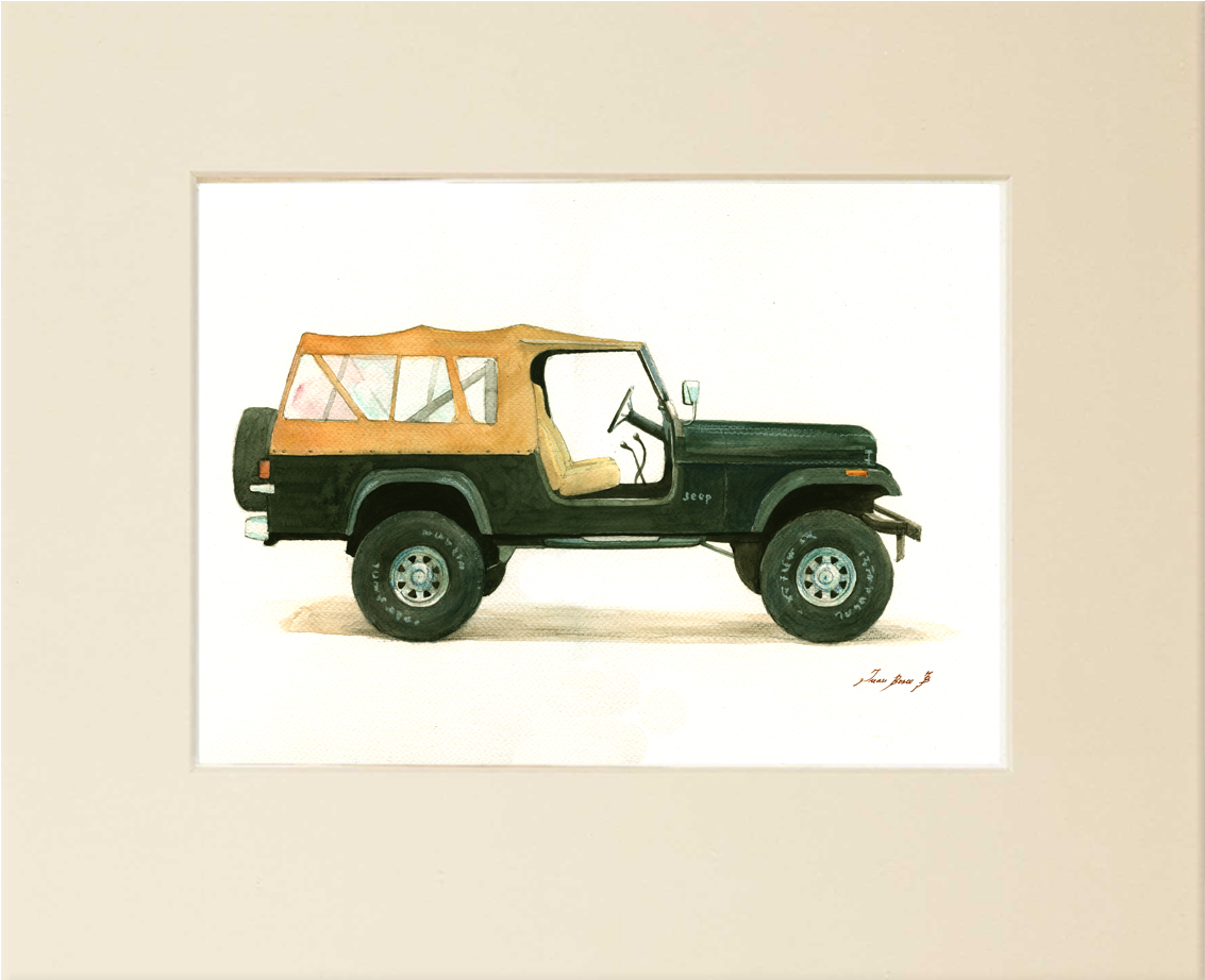 "jeep" - - Jeep Cj8 (1229x1017), Png Download
