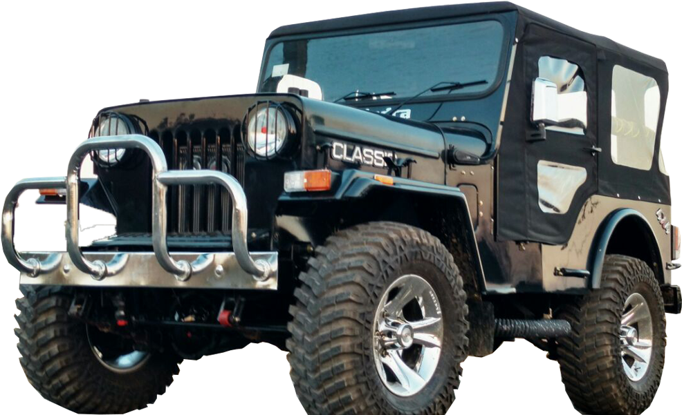 Modified Jeep In Mandi Dabwali - Jeep (1001x650), Png Download