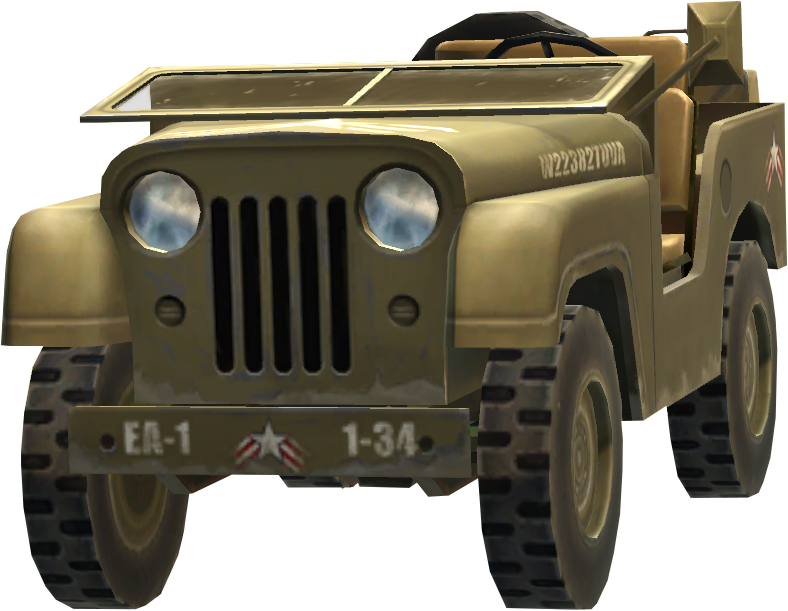 Jeep Background Png - Battlefield Heroes Jeep (788x611), Png Download