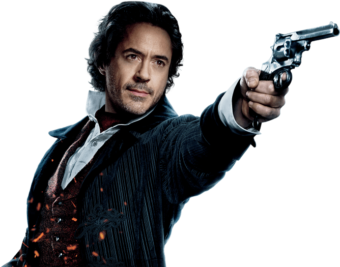 Download - Sherlock Holmes 2 (700x535), Png Download