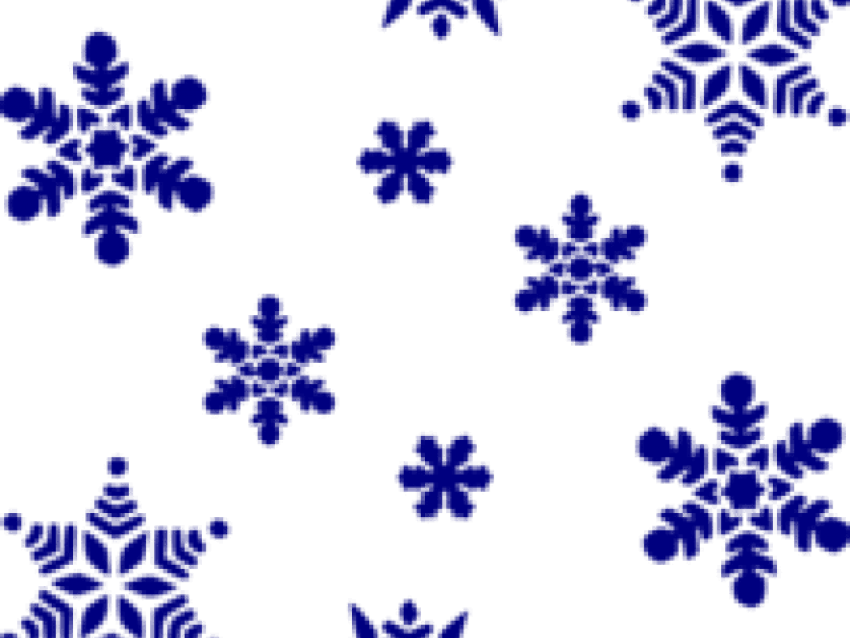 Snowflakes Clipart Dark Blue - Draw A Tiny Snowflake (640x480), Png Download